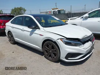2019 Volkswagen Jetta S with VIN 3VW6T7BU1KM163957, listed as a IAAI auction lot 42353639 with 49,441 mi miles and . Bid and sale history available at DreamBid. Image 1.