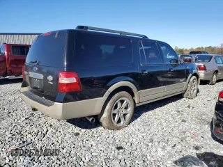 2008 Ford Expedition EL Eddie Bauer with VIN 1FMFK17578LA06587, listed as a Copart auction lot 84396934 with 205,657 mi miles and Salvage Title. Bid and sale history available at carsss.com. Image 3.