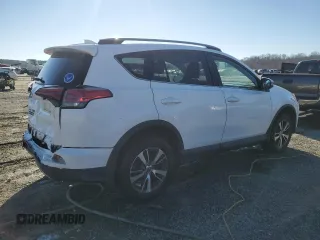 2018 Toyota RAV4 XLE with VIN 2T3WFREV2JW454202, listed as a Copart auction lot 41599855 with 144,442 mi miles and Salvage title. Bid and sale history available at DreamBid. Image 3.