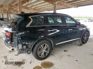 2020 Infiniti QX60 Luxe with VIN 5N1DL0MN4LC514463, listed as a Copart auction lot 58255765 with 117,709 mi miles and Salvage title. Bid and sale history available at DreamBid. Image 3.
