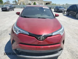2018 Toyota C-HR XLE with VIN NMTKHMBX5JR059979, listed as a Copart auction lot 53286185 with 39,054 mi miles and Clean Title. Bid and sale history available at carsss.com. Image 5.