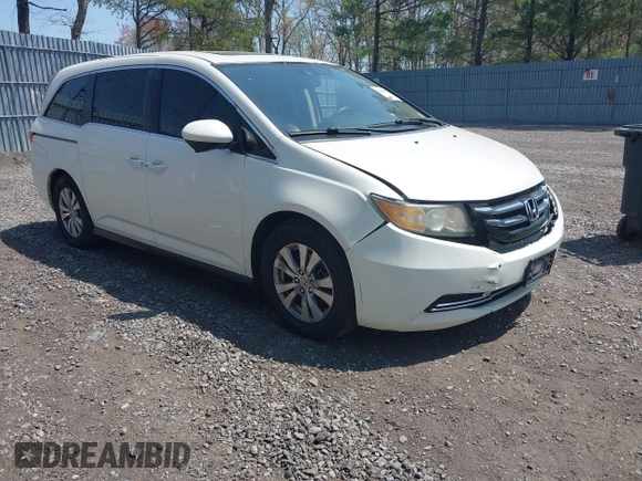 2015 Honda Odyssey EX-L with VIN 5FNRL5H64FB069742, listed as a IAAI auction lot 42101807 with 152,611 mi miles and . Bid and sale history available at DreamBid. Image 1.