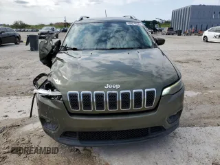 2019 Jeep Cherokee Latitude Plus with VIN 1C4PJLLXXKD262481, listed as a Copart auction lot 48874435 with 180,593 mi miles and Salvage Title. Bid and sale history available at carsss.com. Image 5.