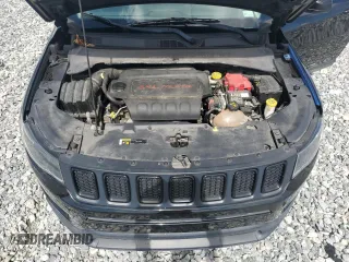 2021 Jeep Compass Latitude with VIN 3C4NJCBBXMT514336, listed as a Copart auction lot 56528865 with 14,324 mi miles and Non repairable. Bid and sale history available at DreamBid. Image 12.