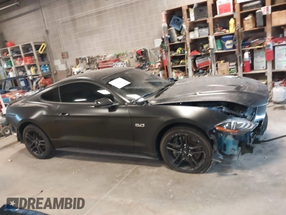 2023 Ford Mustang GT with VIN 1FA6P8CF8P5305334, listed as a IAAI auction lot 41858115 with 23,574 mi miles and . Bid and sale history available at DreamBid. Image 14.