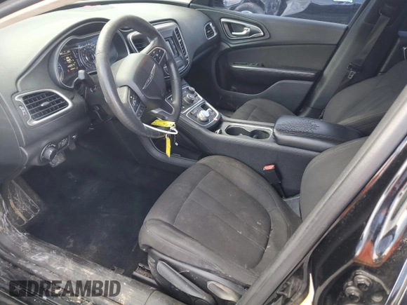 2015 Chrysler 200 Limited with VIN 1C3CCCAB1FN668265, listed as a Copart auction lot 52980235 with 167,508 mi miles and Salvage Title. Bid and sale history available at DreamBid. Image 7.