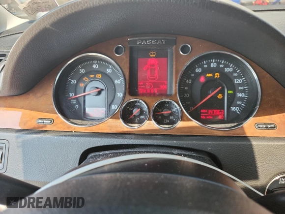 2008 Volkswagen Passat 2.0T with VIN WVWEK73C18P059608, listed as a Copart auction lot 61749825 with 147,963 mi miles and Salvage title. Bid and sale history available at DreamBid. Image 9.