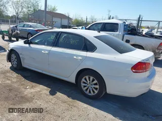 2013 Volkswagen Passat Wolfsburg Edition with VIN 1VWAH7A36DC099987, listed as a IAAI auction lot 42222485 with 106,318 mi miles and . Bid and sale history available at DreamBid. Image 3.