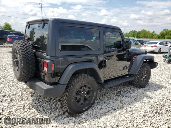 2020 Jeep Wrangler Sport with VIN 1C4GJXAG6LW261344, listed as a Copart auction lot 61875494 with 45,113 mi miles and Salvage title. Bid and sale history available at DreamBid. Image 3.