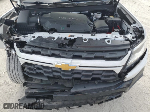 2021 Chevrolet Colorado 2WD Work Truck with VIN 1GCGSBENXM1158824, listed as a Copart auction lot 77974724 with 73,006 mi miles and Non repairable. Bid and sale history available at DreamBid. Image 11.