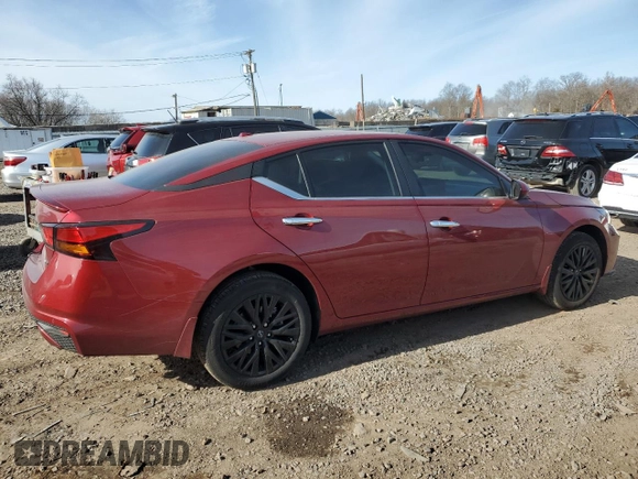 2025 Nissan Altima SV with VIN 1N4BL4DW2SN337884, listed as a Copart auction lot 43605065 with 726 mi miles and Salvage Title. Bid and sale history available at DreamBid. Image 3.