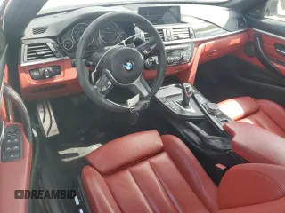 2017 BMW 4 Series 430i z VIN WBA4U7C55H5D43181, wystawiony jako Copart lot #54221125 z przebiegiem 43 048 mil mil oraz Szkoda całkowita • Salvage title. Historia ofert i sprzedaży dostępna na DreamBid. Obrazek 8.