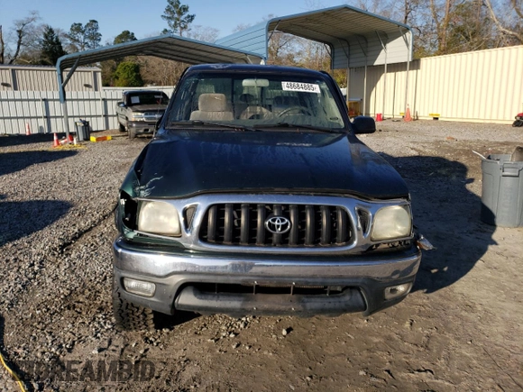 2001 Toyota Tacoma PreRunner with VIN 5TESM92NX1Z836751, listed as a Copart auction lot 48684885 with Not provided miles and Salvage title. Bid and sale history available at DreamBid. Image 5.