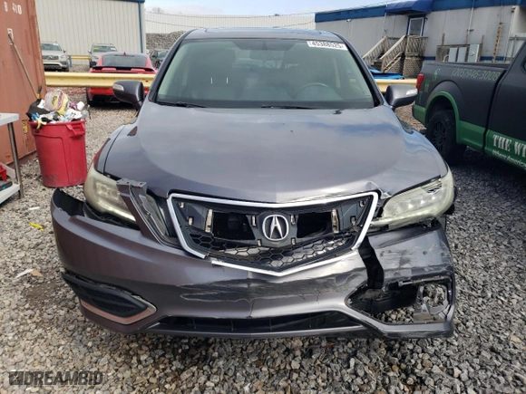 2017 Acura RDX w/Technology Pkg with VIN 5J8TB3H52HL016088, listed as a Copart auction lot 45388525 with 178,233 mi miles and Salvage Title. Bid and sale history available at carsss.com. Image 5.