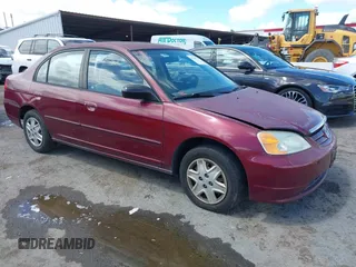 2003 Honda Civic LX z VIN 2HGES16573H527575, wystawiony jako IAAI lot #42248342 z przebiegiem 101 242 mil mil oraz . Historia ofert i sprzedaży dostępna na DreamBid. Obrazek 1.