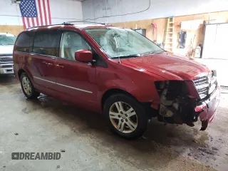 2010 Dodge Grand Caravan Crew with VIN 2D4RN6DX8AR419274, listed as a Copart auction lot 54915055 with 304,675 mi miles and Clean Title. Bid and sale history available at DreamBid. Image 4.