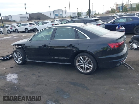 2021 Audi A4 S line Premium with VIN WAUDAAF44MA054560, listed as a IAAI auction lot 41165005 with 31,548 mi miles and . Bid and sale history available at DreamBid. Image 15.