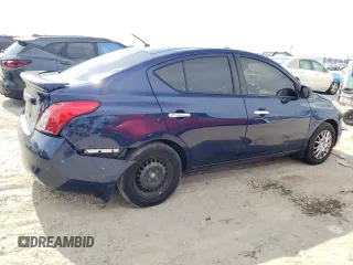 2014 Nissan Versa SV with VIN 3N1CN7AP2EK443949, listed as a Copart auction lot 55797295 with 200,124 mi miles and Salvage Title. Bid and sale history available at DreamBid. Image 3.