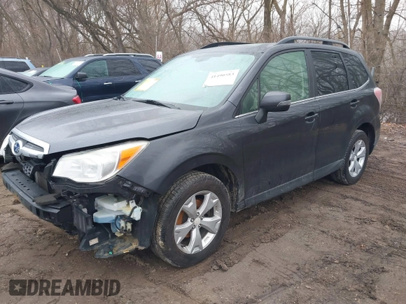 2014 Subaru Forester 2.5i Touring with VIN JF2SJAPC2EH552590, listed as a IAAI auction lot 41490583 with 84,538 mi miles. Bid and sale history available at carsss.com. Image 2.