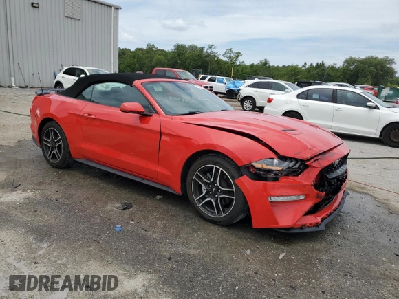 2021 Ford Mustang EcoBoost с VIN 1FATP8UH0M5116613, выставлен на аукционе Copart как лот 58559435 с пробегом 68 995 миль миль и Списание • Salvage title. История ставок и продаж доступна на DreamBid. Изображение 4.