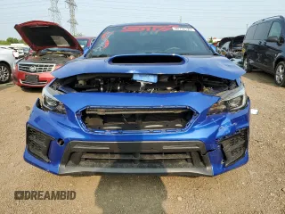2021 Subaru WRX STI with VIN JF1VA2E62M9803301, listed as a Copart auction lot 59732125 with 24,943 mi miles and Salvage title. Bid and sale history available at DreamBid. Image 5.