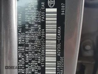 2005 Toyota Camry LE z VIN 4T1BE30K05U579984, wystawiony jako Copart lot #58482875 z przebiegiem 74 638 mil mil oraz Szkoda całkowita • Salvage title. Historia ofert i sprzedaży dostępna na DreamBid. Obrazek 12.