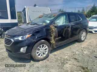 2019 Chevrolet Equinox LT z VIN 2GNAXUEV9K6210688, wystawiony jako Copart lot #65004385 z przebiegiem 117 874 mil mil oraz Szkoda całkowita • Salvage title. Historia ofert i sprzedaży dostępna na DreamBid. Obrazek 1.