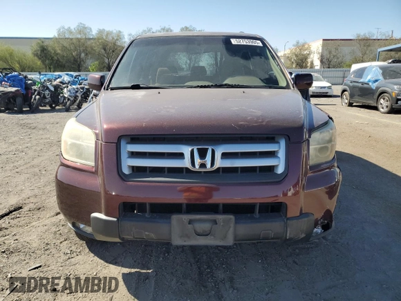 2007 Honda Pilot EX with VIN 5FNYF18457B007990, listed as a Copart auction lot 52753905 with 166,027 mi miles and Salvage Title. Bid and sale history available at DreamBid. Image 5.
