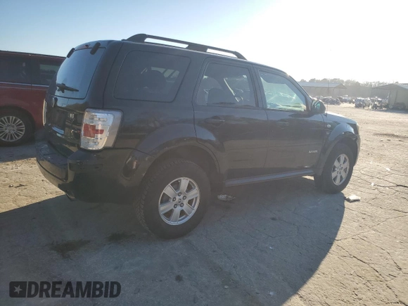 2008 Mercury Mariner with VIN 4M2CU81Z88KJ45620, listed as a Copart auction lot 45960965 with 201,112 mi miles and Salvage title. Bid and sale history available at DreamBid. Image 3.