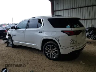 2022 Chevrolet Traverse High Country with VIN 1GNERNKW3NJ192968, listed as a Copart auction lot 70439884 with 42,420 mi miles and Salvage title. Bid and sale history available at DreamBid. Image 2.