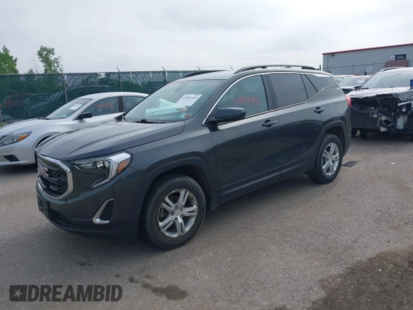 2020 GMC Terrain SLE with VIN 3GKALTEV0LL158495, listed as a IAAI auction lot 42583369 with 30,728 mi miles and . Bid and sale history available at DreamBid. Image 2.