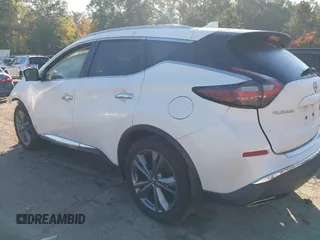 2019 Nissan Murano S with VIN 5N1AZ2MS3KN142961, listed as a IAAI auction lot 37797444 with 50,327 mi miles. Bid and sale history available at carsss.com. Image 3.