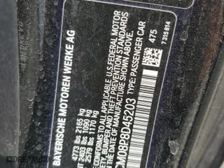 2023 BMW 2 Series M240i xDrive with VIN 3MW53CM08P8D45203, listed as a Copart auction lot 50705365 with 0 mi miles and Non Repairable. Bid and sale history available at carsss.com. Image 12.