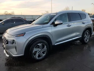 2022 Hyundai Santa Fe SEL with VIN 5NMS34AJ4NH471218, listed as a Copart auction lot 44009305 with 76,675 mi miles and Salvage Title. Bid and sale history available at carsss.com. Image 1.