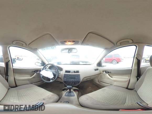 2007 Ford Focus S with VIN 1FAFP34N07W242359, listed as a Copart auction lot 61677025 with 164,445 mi miles and Salvage title. Bid and sale history available at DreamBid. Image 13.
