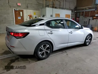 2023 Nissan Sentra SV z VIN 3N1AB8CV2PY243767, wystawiony jako Copart lot #58954165 z przebiegiem 63 253 mil mil oraz Czysty tytuł • Clean title. Historia ofert i sprzedaży dostępna na DreamBid. Obrazek 3.