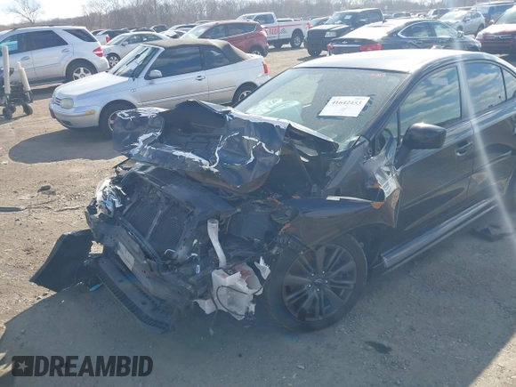 2015 Subaru WRX Premium with VIN JF1VA1D61F9823988, listed as a IAAI auction lot 41642433 with 27,517 mi miles. Bid and sale history available at carsss.com. Image 6.