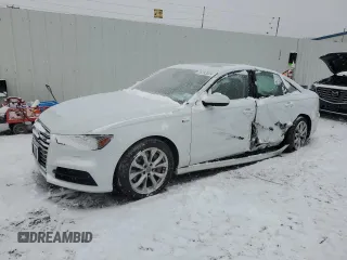 2018 Audi A6 z VIN WAUH3AFC7JN065933, wystawiony jako Copart lot #85733524 z przebiegiem 57 731 mil mil oraz Szkoda całkowita • Salvage title. Historia ofert i sprzedaży dostępna na DreamBid. Obrazek 1.