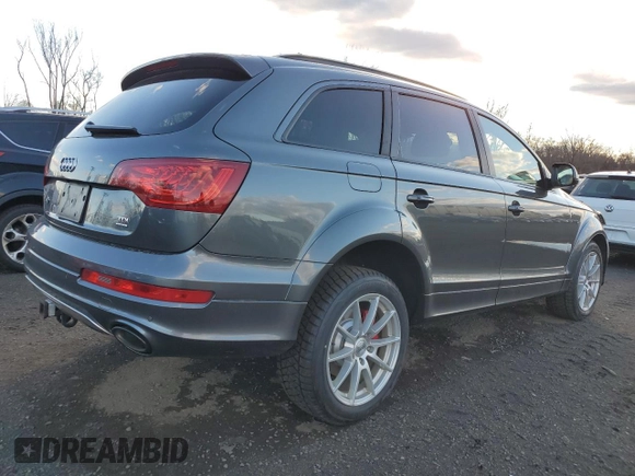 2015 Audi Q7 3.0L TDI Prestige with VIN WA1WMAFE6FD033250, listed as a Copart auction lot 78840474 with 156,852 mi miles and Salvage Title. Bid and sale history available at carsss.com. Image 3.