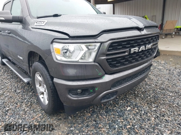 2022 Ram 1500 Big Horn with VIN 1C6RREFG6NN337093, listed as a IAAI auction lot 41619033 with 58,264 mi miles and . Bid and sale history available at DreamBid. Image 18.