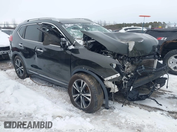 2017 Nissan Rogue SL with VIN 5N1AT2MT0HC813372, listed as a IAAI auction lot 41215661 with 109,101 mi miles and . Bid and sale history available at DreamBid. Image 1.