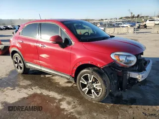 2018 FIAT 500X Pop with VIN ZFBCFXAB4JP710924, listed as a Copart auction lot 86012114 with 75,937 mi miles and Salvage title. Bid and sale history available at DreamBid. Image 4.