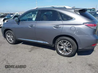 2013 Lexus RX 450h with VIN JTJBC1BAXD2053422, listed as a IAAI auction lot 42304531 with 117,035 mi miles and . Bid and sale history available at DreamBid. Image 14.