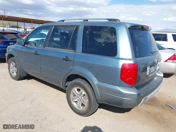2005 Honda Pilot EX-L with NAVI with VIN 2HKYF18785H565681, listed as a IAAI auction lot 41739543 with 115,549 mi miles. Bid and sale history available at carsss.com. Image 3.