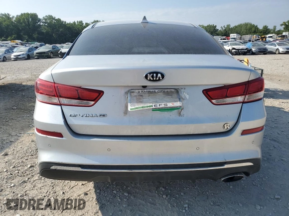 2020 Kia Optima LX with VIN 5XXGT4L3XLG407300, listed as a Copart auction lot 68158504 with 72,516 mi miles and Salvage title. Bid and sale history available at DreamBid. Image 6.