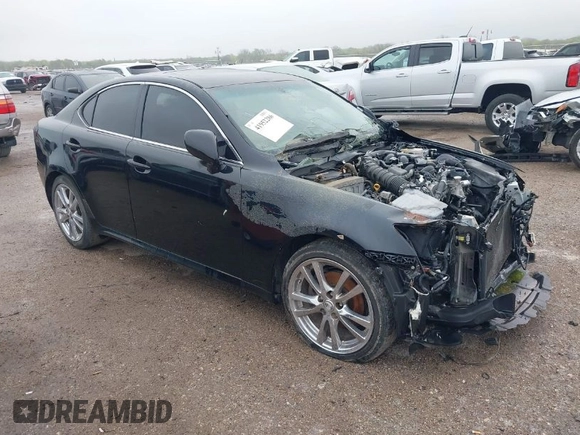 2006 Lexus IS 250 Manual with VIN JTHBK262765000451, listed as a IAAI auction lot 41952286 with 86,447 mi miles. Bid and sale history available at carsss.com. Image 1.