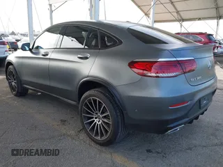 2022 Mercedes-Benz GLC with VIN W1N0J8EB8NG037553, listed as a IAAI auction lot 41393063 with 14,659 mi miles. Bid and sale history available at carsss.com. Image 3.
