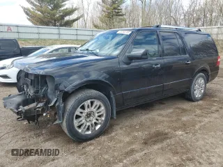 2013 Ford Expedition Max Limited with VIN 1FMJK2A5XDEF13135, listed as a Copart auction lot 53098765 with 179,958 mi miles and Clean title. Bid and sale history available at DreamBid. Image 1.