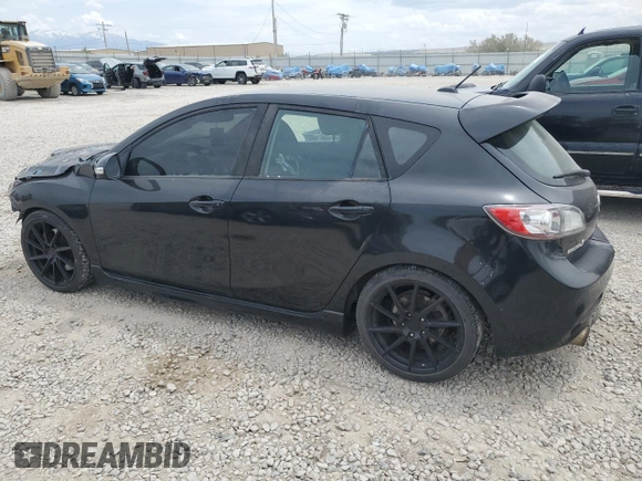 2012 Mazda 3 Mazdaspeed3 Touring with VIN JM1BL1L45C1698561, listed as a Copart auction lot 58538025 with 119,947 mi miles and Salvage title. Bid and sale history available at DreamBid. Image 2.