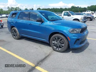 2024 Dodge Durango GT Plus with VIN 1C4RDHDG3RC254055, listed as a IAAI auction lot 42437909 with 6,532 mi miles and . Bid and sale history available at DreamBid. Image 1.